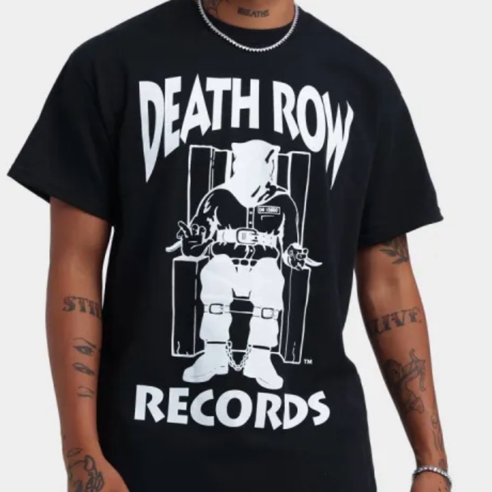 Death Row Records Black T-Shirt